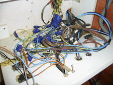 An example of dangerous wiring
